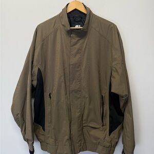 Footjoy Dryjoys Full Zip Golf Jacket Men’s Large Waterproof Windbreaker